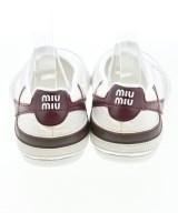 Miu Miu（ミュウミュウ）スニーカー 白 サイズ:EU37 1/2(24cm位) レディース/2200701746070