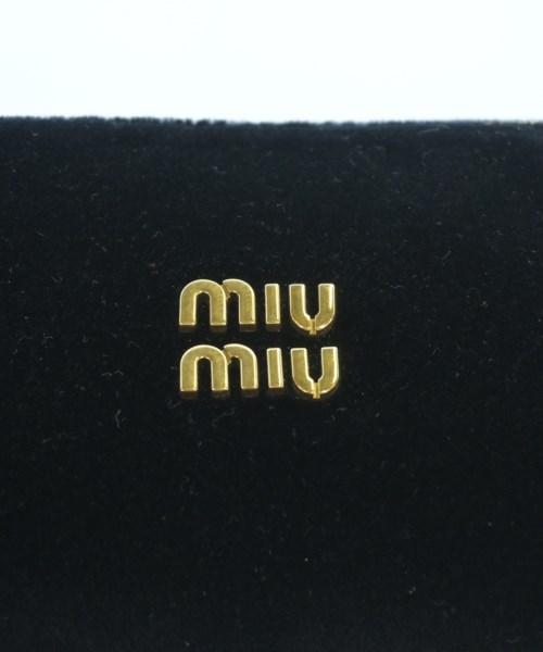 Miu Miu（ミュウミュウ）クラッチバッグ 黒 サイズ:- レディース/2200701601102
