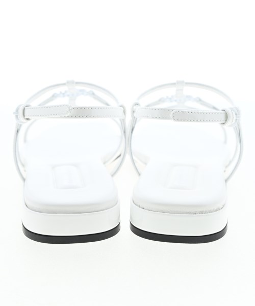Miu Miu（ミュウミュウ）サンダル 白 サイズ:EU38(24.5cm位) レディース/2200701601119