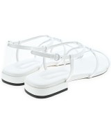 Miu Miu（ミュウミュウ）サンダル 白 サイズ:EU38(24.5cm位) レディース/2200701601119