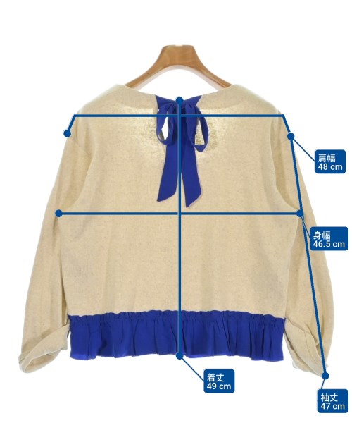 Miu Miu（ミュウミュウ）Tシャツ・カットソー ベージュ サイズ:M レディース/2200701997021
