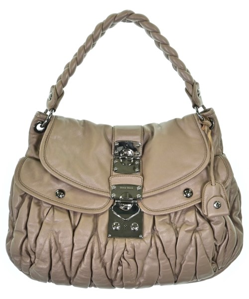 Miu Miu(ミュウミュウ)ハンドバッグ ベージュ サイズ:-/2200648621010