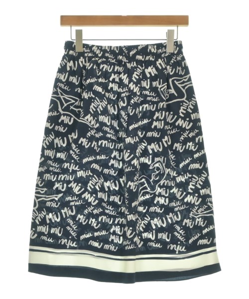 Miu Miu（ミュウミュウ）ロング・マキシ丈スカート 紺 サイズ:36(XS位) レディース/2200655370116