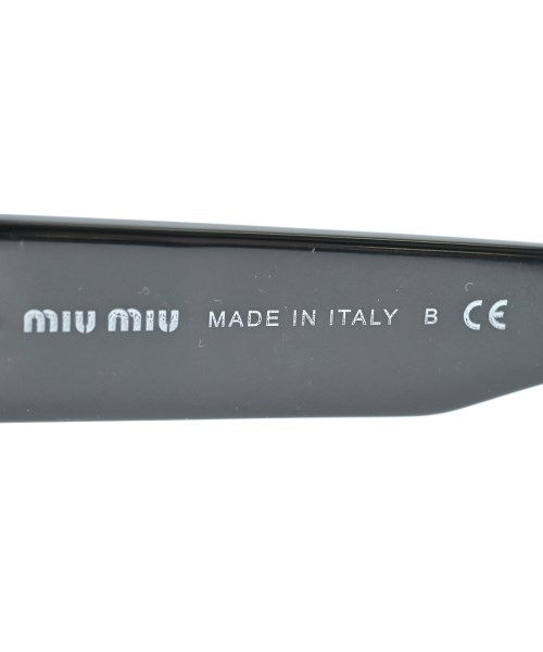 Miu Miu（ミュウミュウ）サングラス 黒 サイズ:- レディース/2200655907145