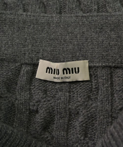 Miu Miu（ミュウミュウ）ロング・マキシ丈スカート グレー サイズ:36(XS位) レディース/2200649644063