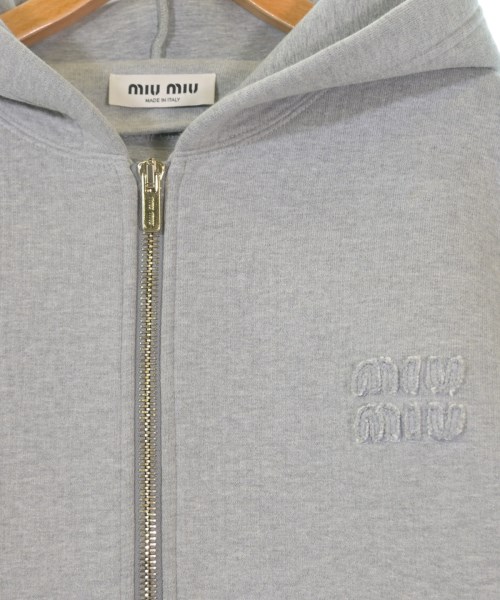 Miu Miu（ミュウミュウ）パーカー グレー サイズ:M レディース/2200652185010