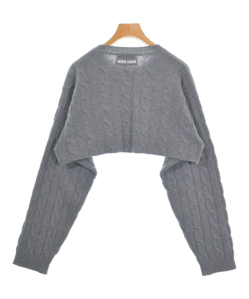 Miu Miu（ミュウミュウ）ニット・セーター グレー サイズ:38(S位) レディース/2200652185027