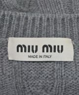 Miu Miu（ミュウミュウ）ニット・セーター グレー サイズ:38(S位) レディース/2200652185027