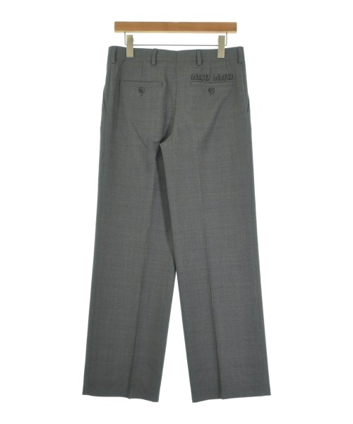 Miu Miu（ミュウミュウ）スラックス グレー サイズ:38(S位) レディース/2200652185034