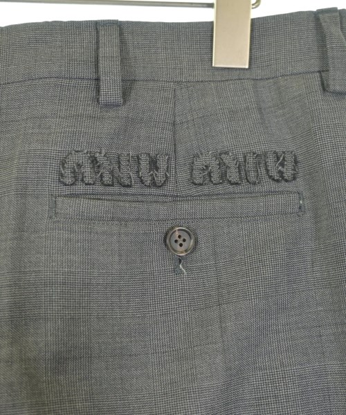 Miu Miu（ミュウミュウ）スラックス グレー サイズ:38(S位) レディース/2200652185034