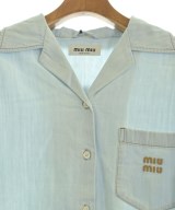 Miu Miu（ミュウミュウ）カジュアルシャツ 青 サイズ:40(M位) レディース/2200657133061