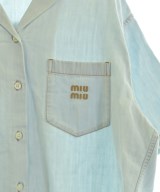 Miu Miu（ミュウミュウ）カジュアルシャツ 青 サイズ:40(M位) レディース/2200657133061