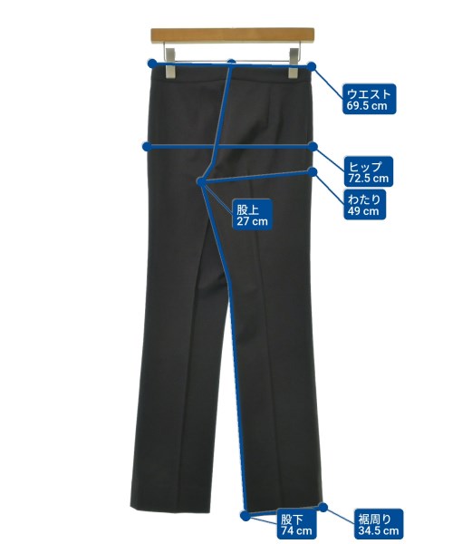 Miu Miu（ミュウミュウ）スラックス 茶 サイズ:38(S位) レディース/2200657188023