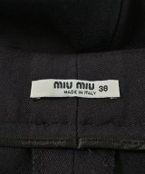 Miu Miu（ミュウミュウ）スラックス 茶 サイズ:38(S位) レディース/2200657188023