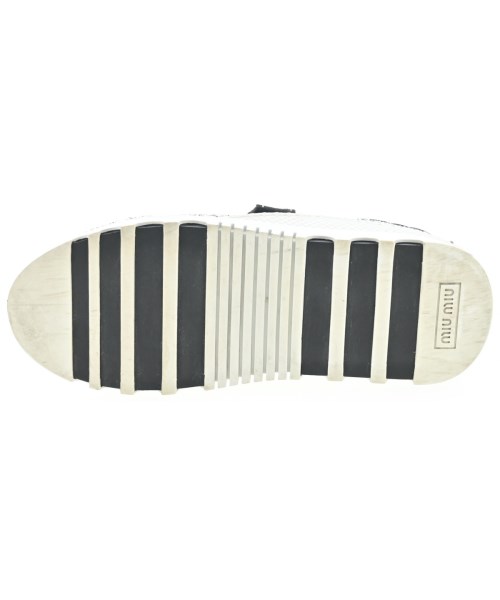 Miu Miu（ミュウミュウ）スニーカー シルバー サイズ:EU37 1/2(24cm位) レディース/2200657695019