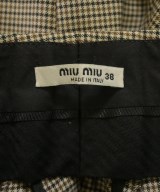 Miu Miu（ミュウミュウ）スラックス 茶 サイズ:38(S位) レディース/2200657731014