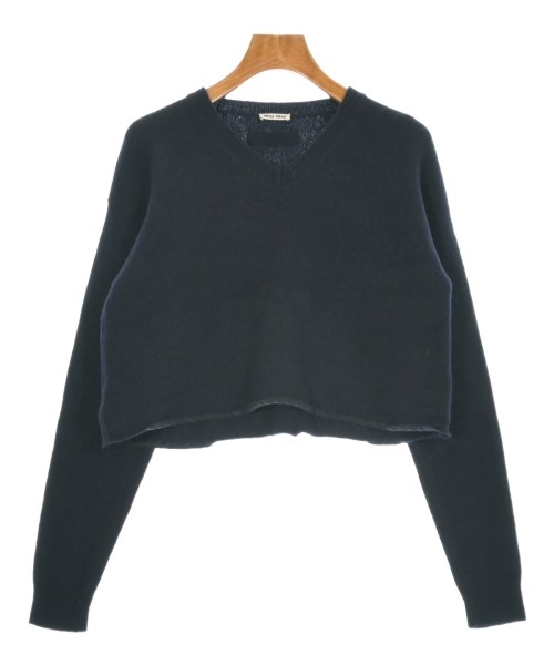 Miu Miu(ミュウミュウ)ニット・セーター 紺 サイズ:38(S位)/2200657731021