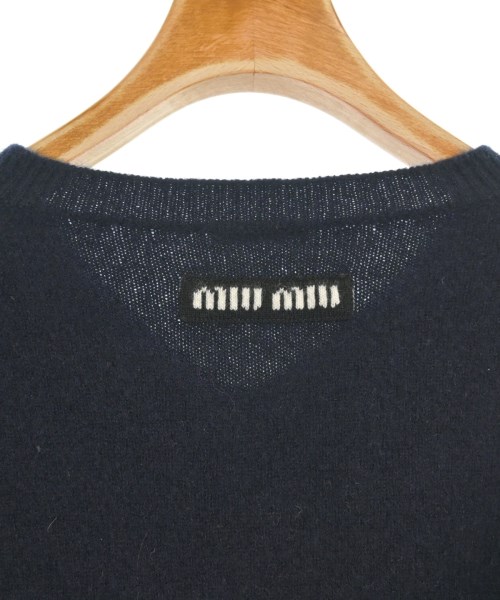 Miu Miu（ミュウミュウ）ニット・セーター 紺 サイズ:38(S位) レディース/2200657731021