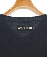 Miu Miu（ミュウミュウ）ニット・セーター 紺 サイズ:38(S位) レディース/2200657731021