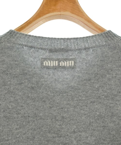 Miu Miu（ミュウミュウ）ニット・セーター グレー サイズ:44(L位) レディース/2200657731038