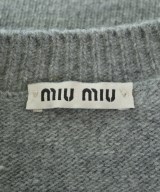 Miu Miu（ミュウミュウ）ニット・セーター グレー サイズ:44(L位) レディース/2200657731038