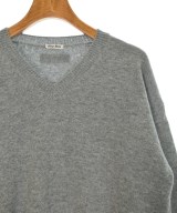 Miu Miu（ミュウミュウ）ニット・セーター グレー サイズ:44(L位) レディース/2200657731038