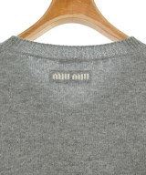 Miu Miu（ミュウミュウ）ニット・セーター グレー サイズ:44(L位) レディース/2200657731038