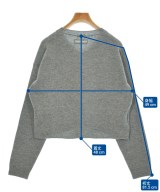 Miu Miu（ミュウミュウ）ニット・セーター グレー サイズ:44(L位) レディース/2200657731038