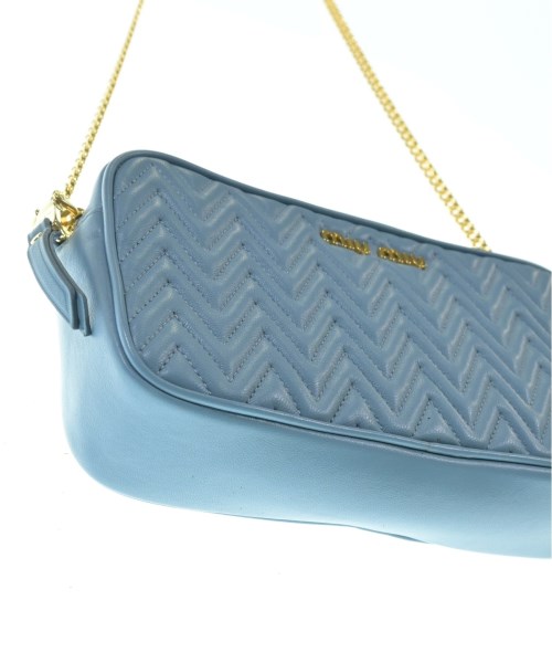 Miu Miu（ミュウミュウ）ショルダーバッグ 青 サイズ:- レディース/2200654224069