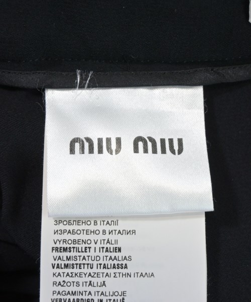 Miu Miu（ミュウミュウ）ミニスカート 黒 サイズ:38(S位) レディース/2200658098055