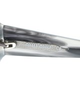 Miu Miu（ミュウミュウ）サングラス グレー サイズ:- レディース/2200659250025