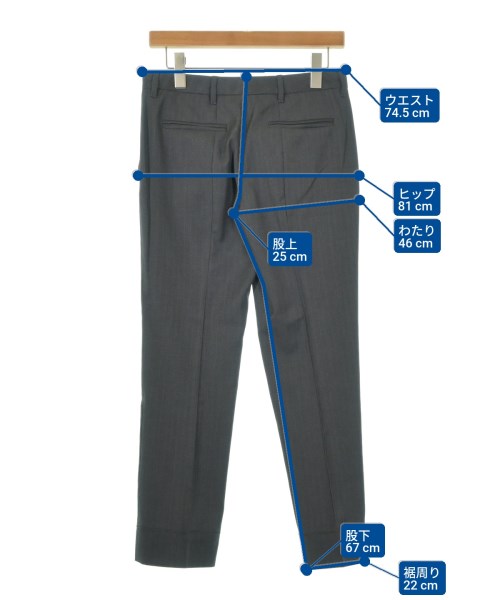 Miu Miu（ミュウミュウ）スラックス グレー サイズ:38(S位) レディース/2200659690043