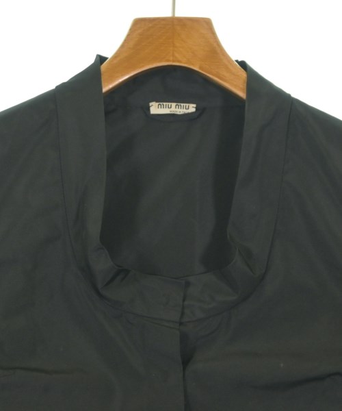 Miu Miu（ミュウミュウ）カジュアルシャツ 黒 サイズ:42(M位) レディース/2200653887142