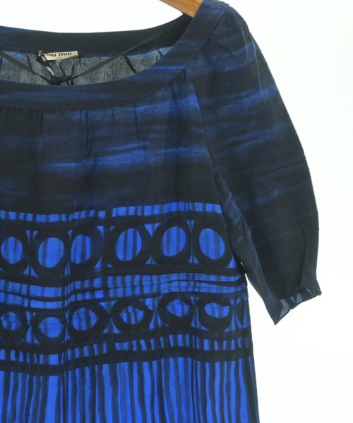 Miu Miu（ミュウミュウ）カジュアルシャツ 青 サイズ:38(S位) レディース/2200653887371