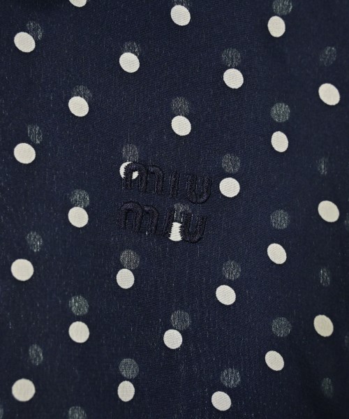 Miu Miu（ミュウミュウ）ブラウス 紺 サイズ:38(S位) レディース/2200653900186