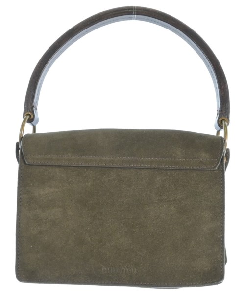 Miu Miu（ミュウミュウ）ショルダーバッグ カーキ サイズ:- レディース/2200657978396