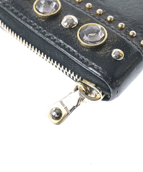 Miu Miu（ミュウミュウ）財布・コインケース 黒 サイズ:- レディース/2200657978433