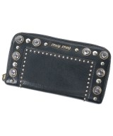 Miu Miu（ミュウミュウ）財布・コインケース 黒 サイズ:- レディース/2200657978433