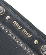 Miu Miu（ミュウミュウ）財布・コインケース 黒 サイズ:- レディース/2200657978433
