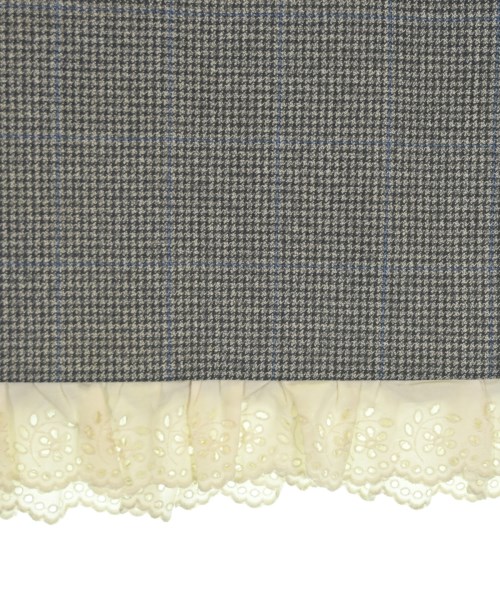 Miu Miu（ミュウミュウ）ミニスカート グレー サイズ:38(S位) レディース/2200659975027