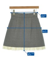 Miu Miu（ミュウミュウ）ミニスカート グレー サイズ:38(S位) レディース/2200659975027