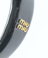 Miu Miu（ミュウミュウ）ヘアアクセサリー 黒 サイズ:- レディース/2200660452074