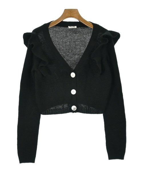Miu Miu(ミュウミュウ)カーディガン 黒 サイズ:42(M位)/2200661238103