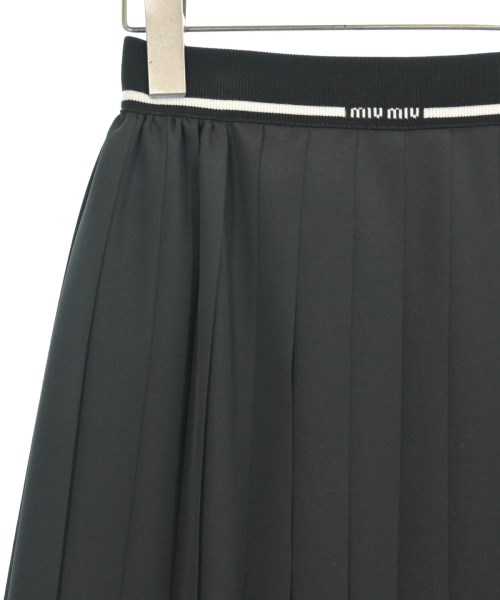 Miu Miu（ミュウミュウ）ロング・マキシ丈スカート 黒 サイズ:36(XS位) レディース/2200661682050