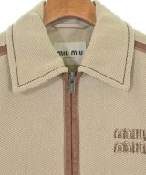 Miu Miu（ミュウミュウ）ブルゾン ベージュ サイズ:36(XS位) レディース/2200661920022
