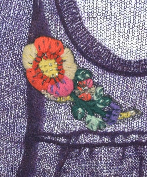 Miu Miu（ミュウミュウ）ニット・セーター 紫 サイズ:-(XS位) レディース/2200662033066