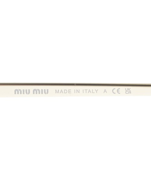 Miu Miu（ミュウミュウ）サングラス ゴールド サイズ:- レディース/2200710403445