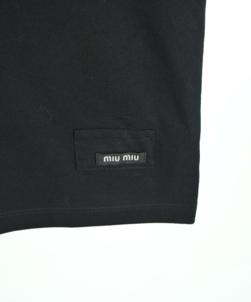Miu Miu（ミュウミュウ）Tシャツ・カットソー 黒 サイズ:S レディース/2200710520067