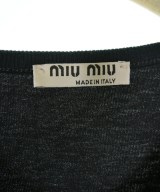 Miu Miu（ミュウミュウ）Tシャツ・カットソー 黒 サイズ:S レディース/2200710520067
