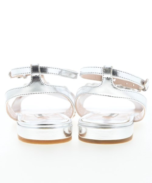 Miu Miu（ミュウミュウ）サンダル シルバー サイズ:EU37(23.5cm位) レディース/2200710557032